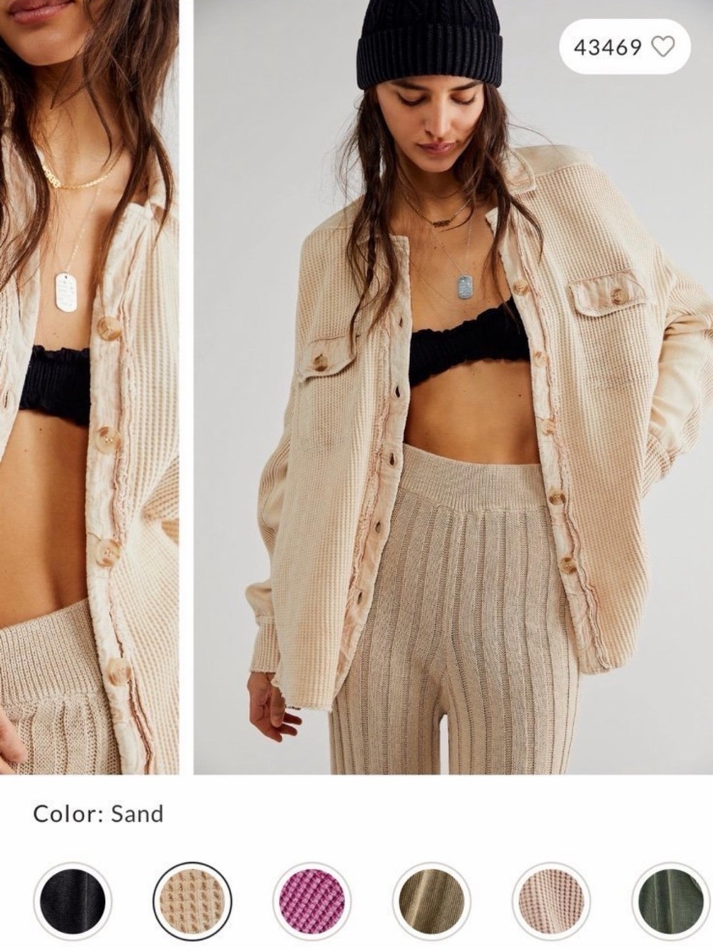 Free People scout jacket/shirt